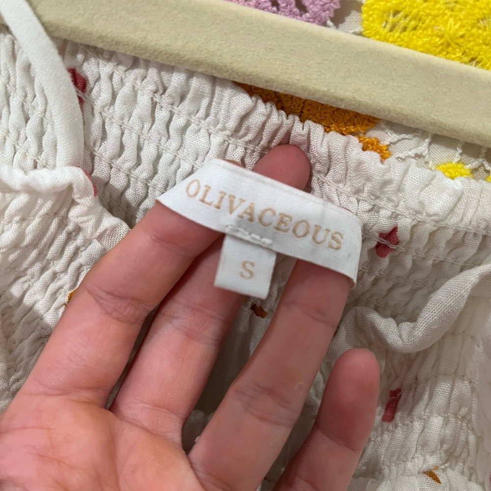 Super cute Oliviaceous polka dot dress!Worn a few times but in great condition!